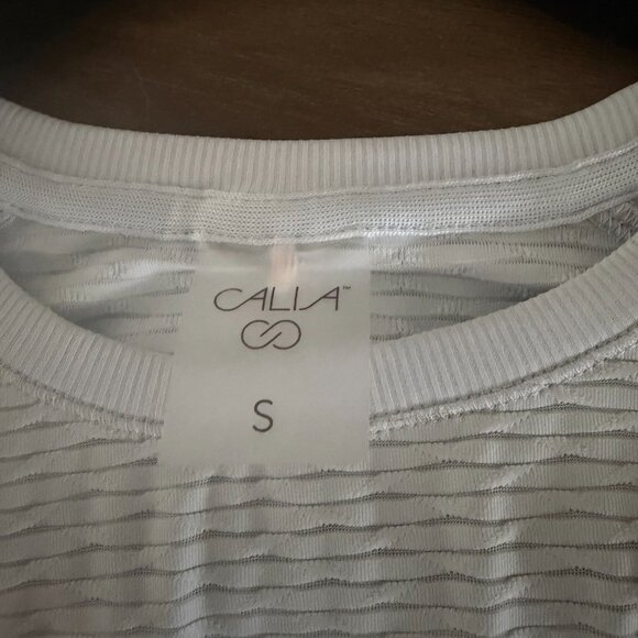 Calia Renew Long Sleeved Tee in Pale Blue and Size S EUC! - Picture 4 of 4